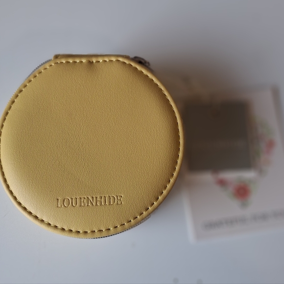 Louenhide Travel Jewelry Case-Yellow - Picture 1 of 3